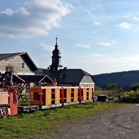 Spacious Mansion In Lehesten With Sauna Nyaraló *